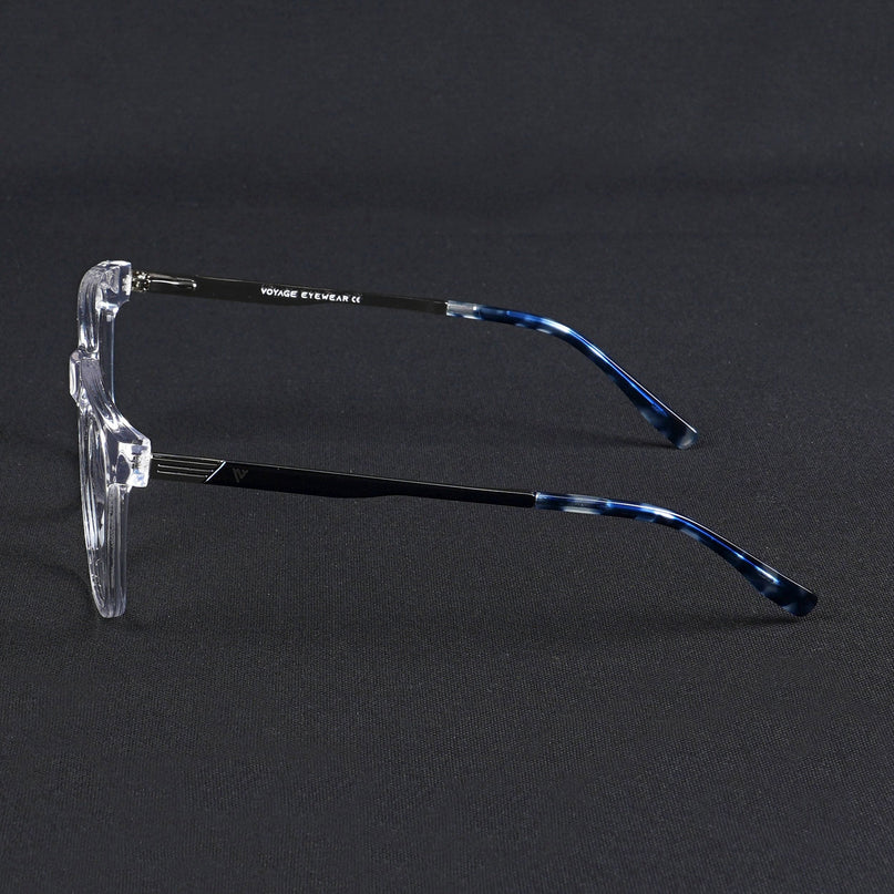 Voyage Apex Transparent Square Eyeglasses for Men & Women - MG5369-C4
