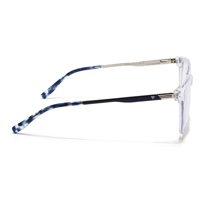 Voyage Apex Transparent Square Eyeglasses for Men & Women - MG5369-C4