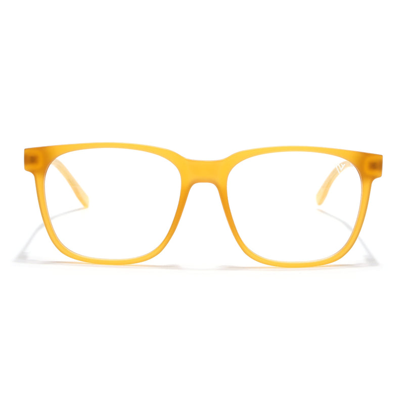 Voyage Apex Orange Square Eyeglasses for Men & Women - MG5370-C5