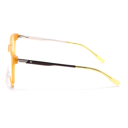 Voyage Apex Orange Square Eyeglasses for Men & Women - MG5370-C5