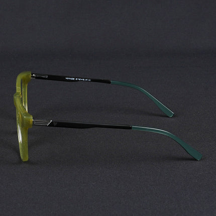 Voyage Apex Green Square Eyeglasses for Men & Women - MG5371-C6
