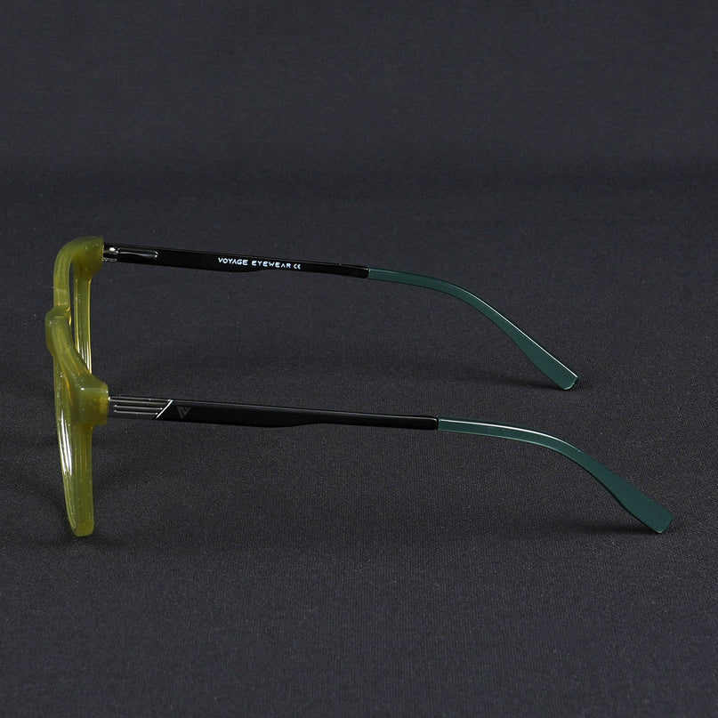 Voyage Apex Green Square Eyeglasses for Men & Women - MG5371-C6