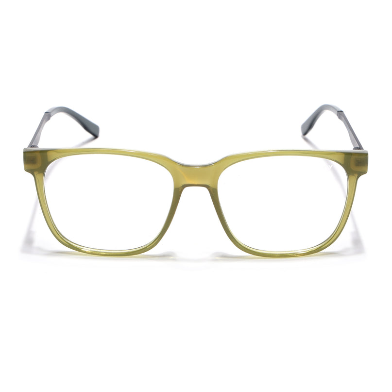 Voyage Apex Green Square Eyeglasses for Men & Women - MG5371-C6