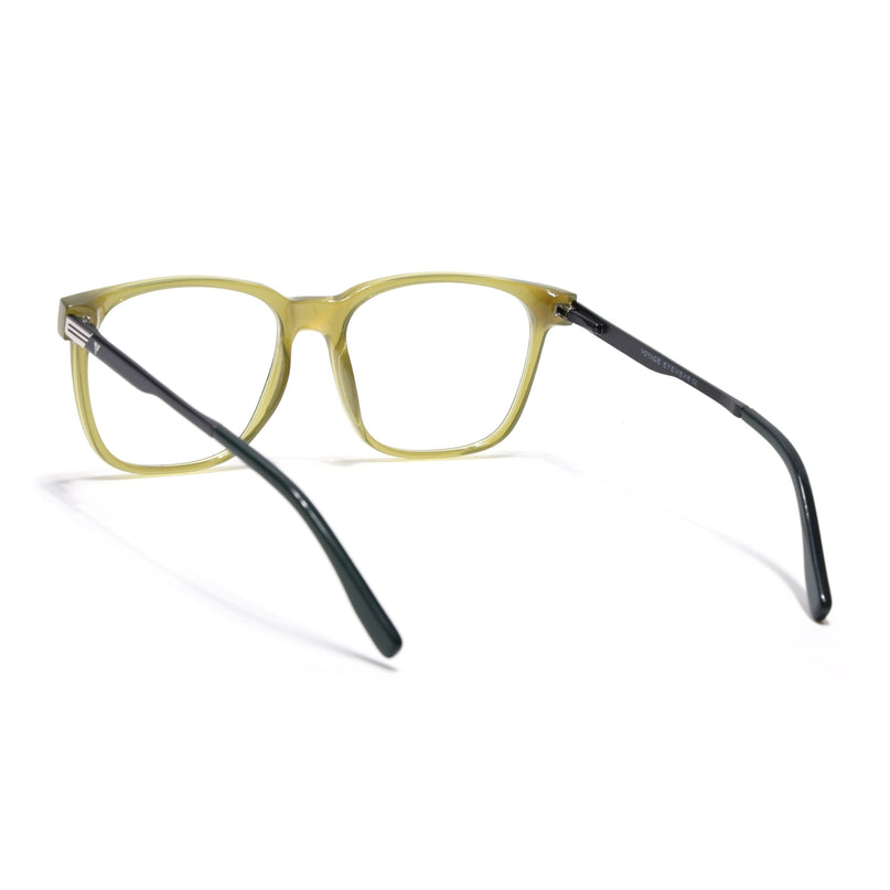Voyage Apex Green Square Eyeglasses for Men & Women - MG5371-C6