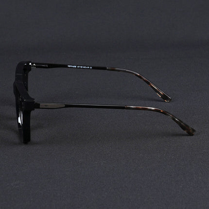 Voyage Apex Shine Black Square Eyeglasses for Women - MG5372-C1