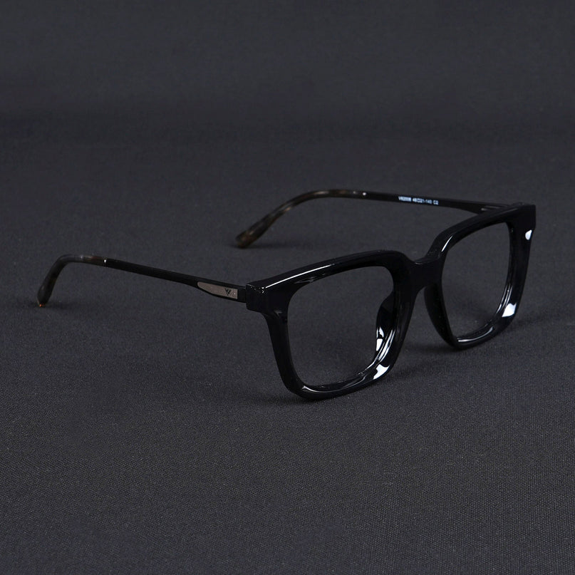 Voyage Apex Shine Black Square Eyeglasses for Women - MG5372-C1