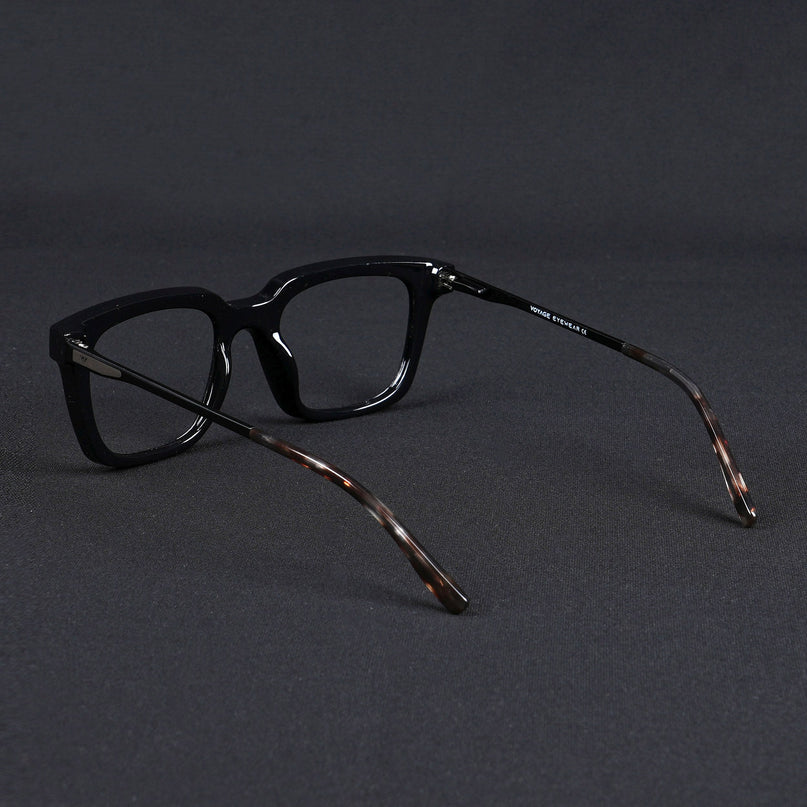 Voyage Apex Shine Black Square Eyeglasses for Women - MG5372-C1