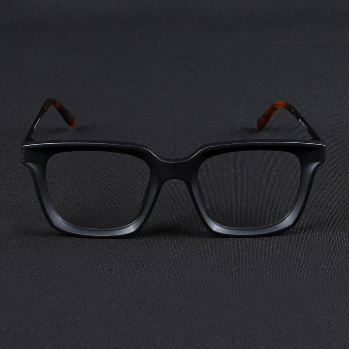 Voyage Apex Matt Black Square Eyeglasses for Women - MG5373-C2
