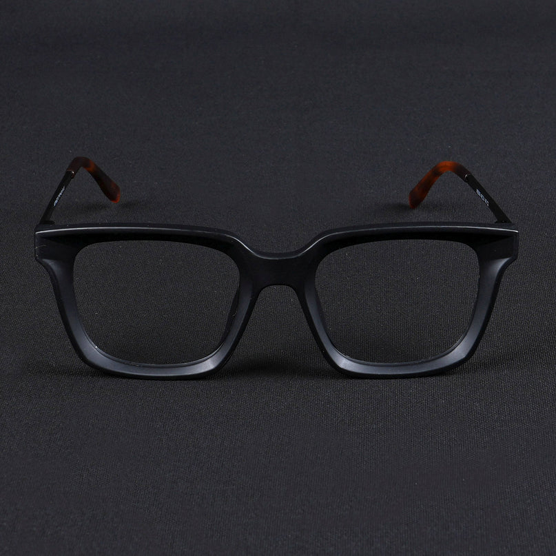 Voyage Apex Matt Black Square Eyeglasses for Women - MG5373-C2