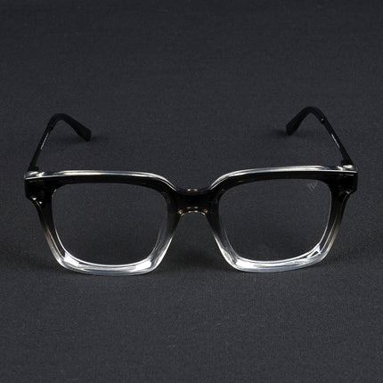 Voyage Apex Black & Transparent Square Eyeglasses for Women - MG5374-C3