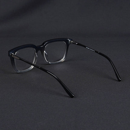 Voyage Apex Black & Transparent Square Eyeglasses for Women - MG5374-C3