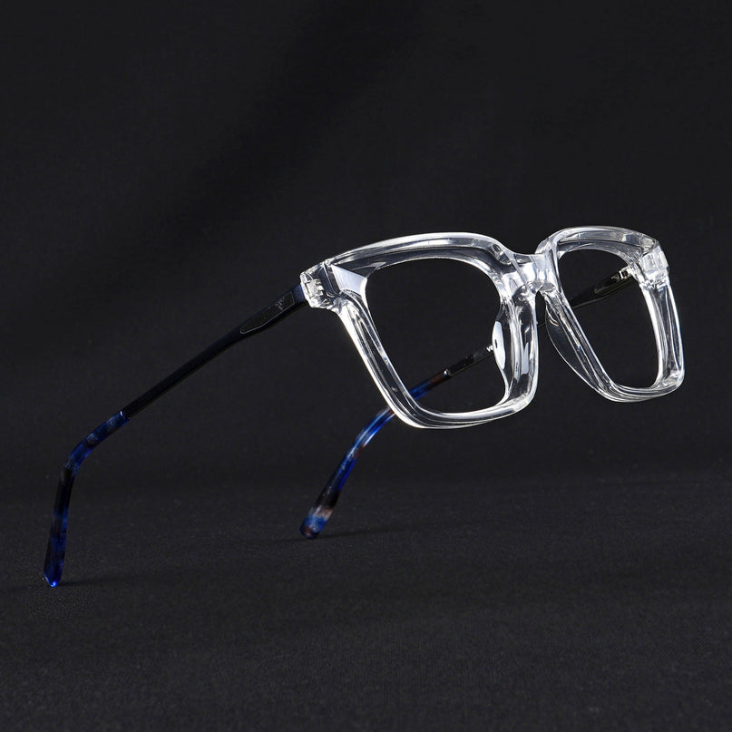 Voyage Apex Transparent Square Eyeglasses for Women - MG5375-C4