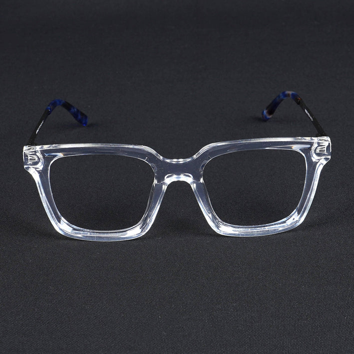 Voyage Apex Transparent Square Eyeglasses for Women - MG5375-C4