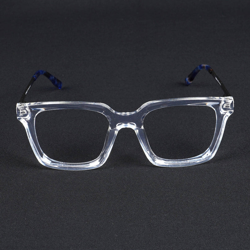 Voyage Apex Transparent Square Eyeglasses for Women - MG5375-C4