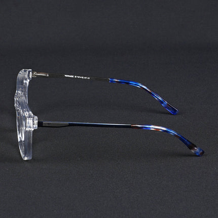 Voyage Apex Transparent Square Eyeglasses for Women - MG5375-C4