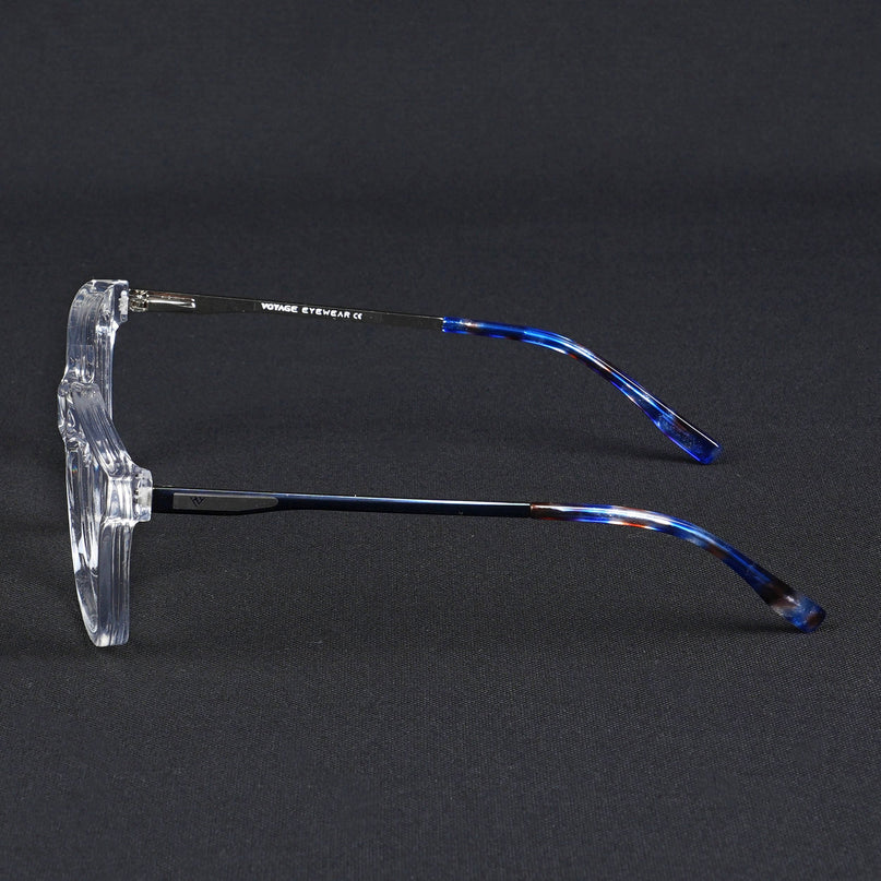 Voyage Apex Transparent Square Eyeglasses for Women - MG5375-C4