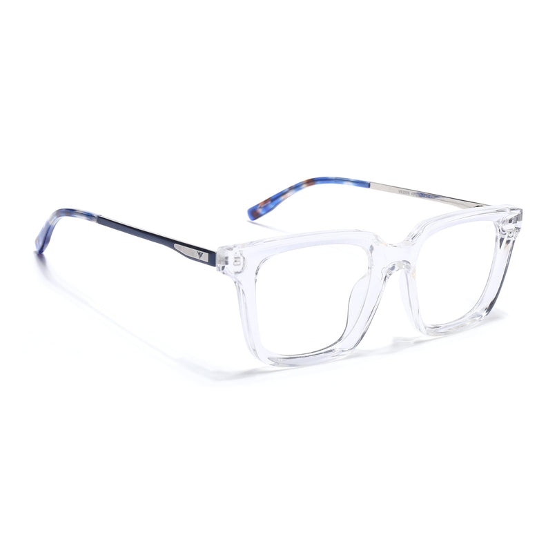 Voyage Apex Transparent Square Eyeglasses for Women - MG5375-C4