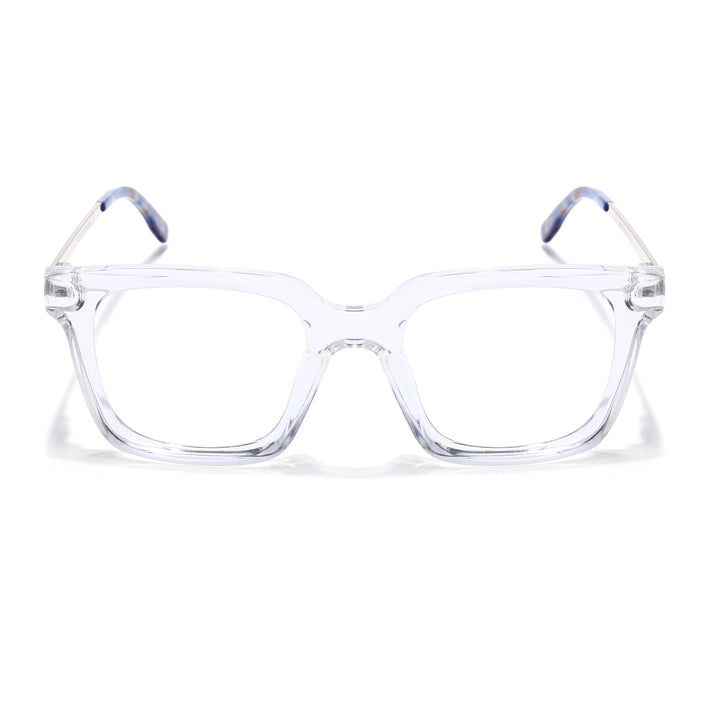 Voyage Apex Transparent Square Eyeglasses for Women - MG5375-C4