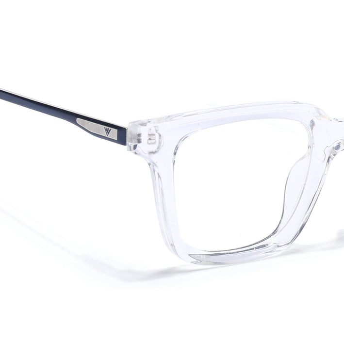 Voyage Apex Transparent Square Eyeglasses for Women - MG5375-C4