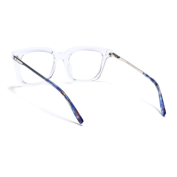 Voyage Apex Transparent Square Eyeglasses for Women - MG5375-C4