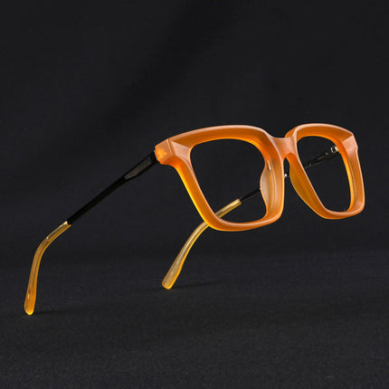 Voyage Apex Orange Square Eyeglasses for Women - MG5376-C5