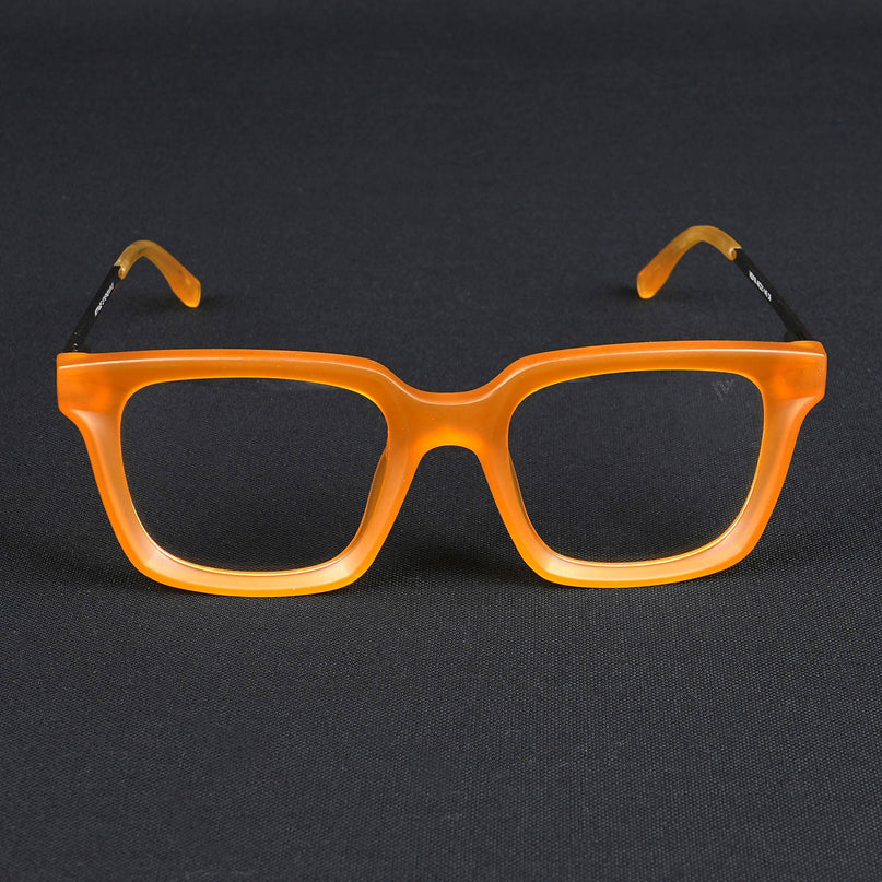 Voyage Apex Orange Square Eyeglasses for Women - MG5376-C5