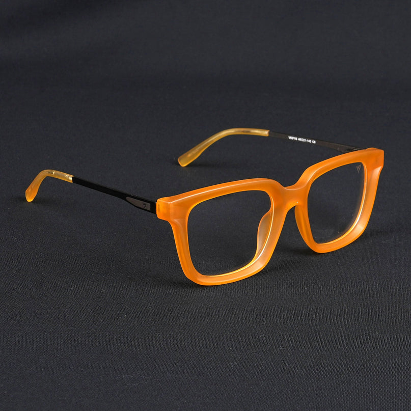 Voyage Apex Orange Square Eyeglasses for Women - MG5376-C5