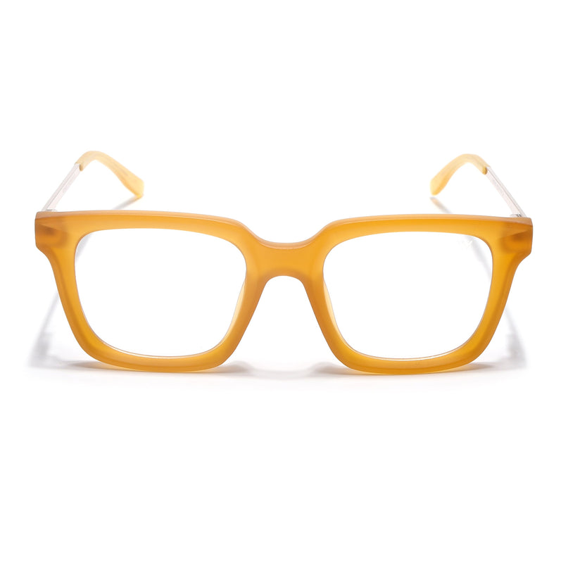 Voyage Apex Orange Square Eyeglasses for Women - MG5376-C5