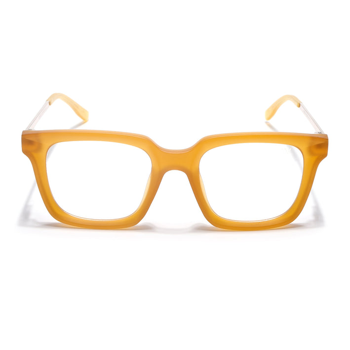 Voyage Apex Orange Square Eyeglasses for Women - MG5376-C5