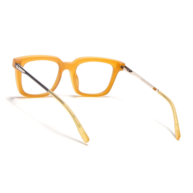 Voyage Apex Orange Square Eyeglasses for Women - MG5376-C5