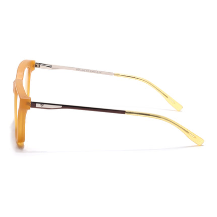 Voyage Apex Orange Square Eyeglasses for Women - MG5376-C5