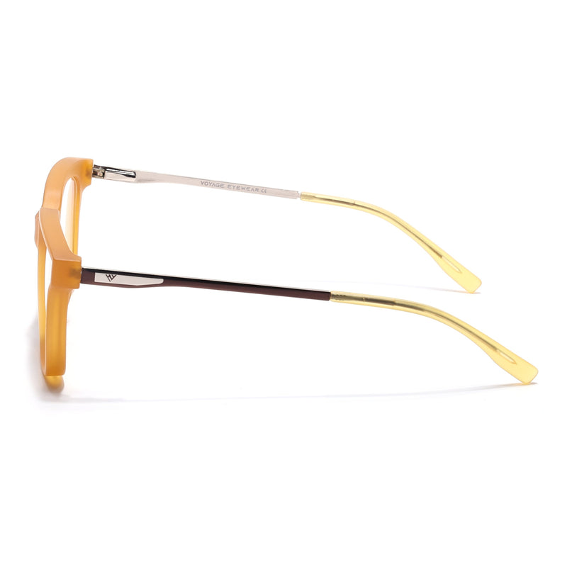 Voyage Apex Orange Square Eyeglasses for Women - MG5376-C5