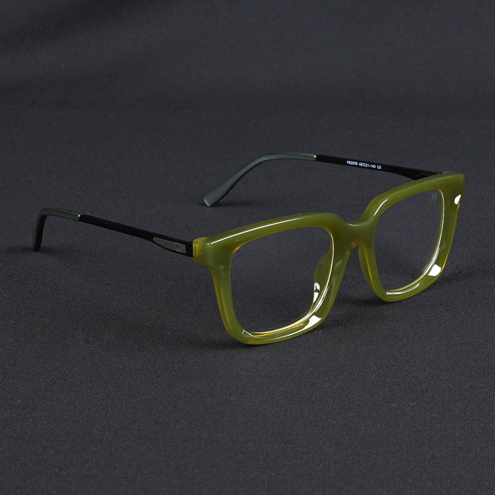 Voyage Apex Green Square Eyeglasses for Women - MG5377-C6