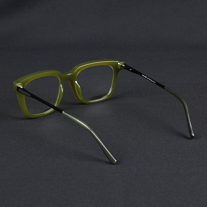 Voyage Apex Green Square Eyeglasses for Women - MG5377-C6