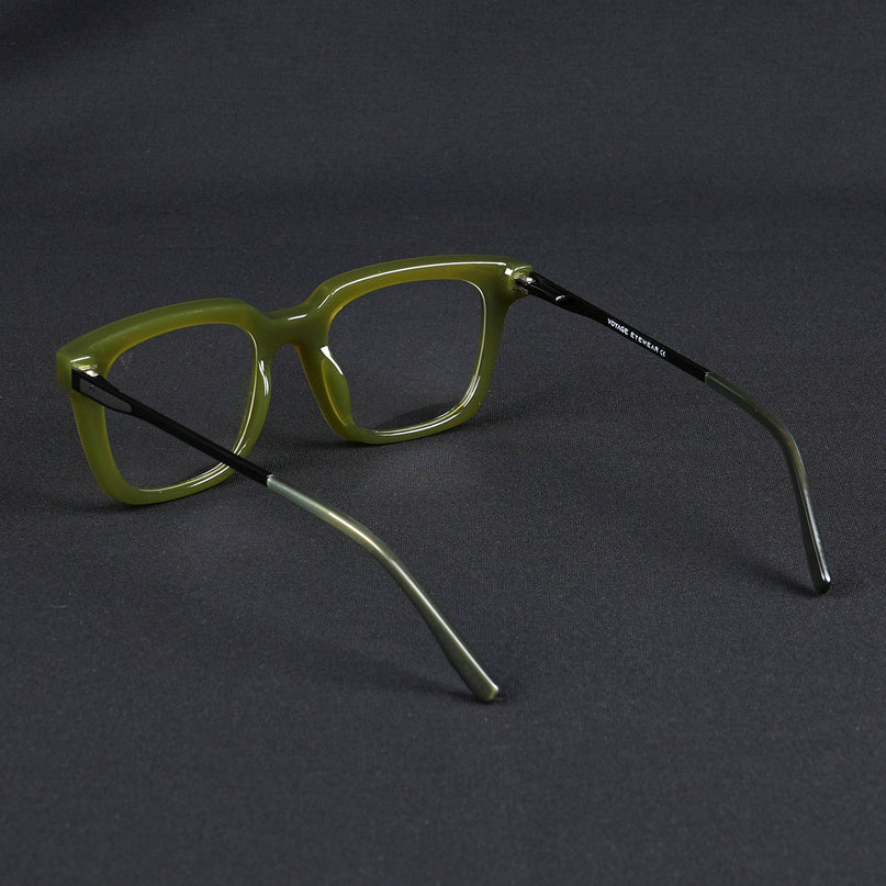Voyage Apex Green Square Eyeglasses for Women - MG5377-C6