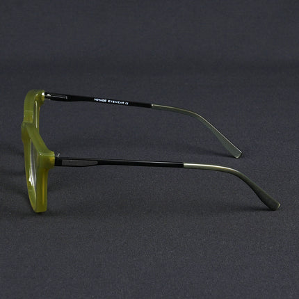 Voyage Apex Green Square Eyeglasses for Women - MG5377-C6