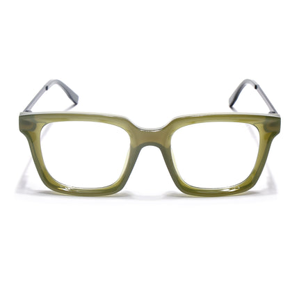 Voyage Apex Green Square Eyeglasses for Women - MG5377-C6