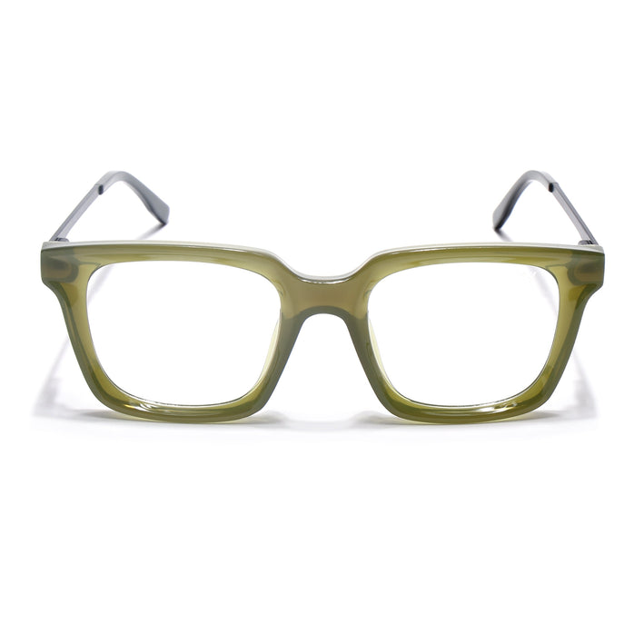 Voyage Apex Green Square Eyeglasses for Women - MG5377-C6