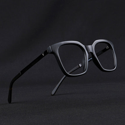 Voyage Apex Matt Black Square Eyeglasses for Men & Women - MG5378-C1