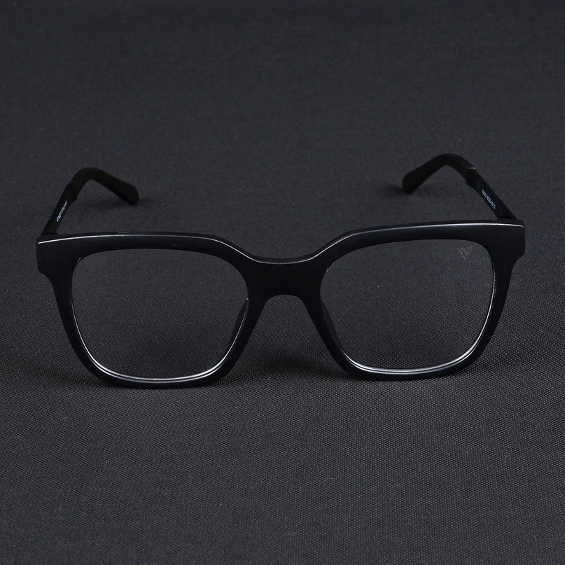 Voyage Apex Matt Black Square Eyeglasses for Men & Women - MG5378-C1