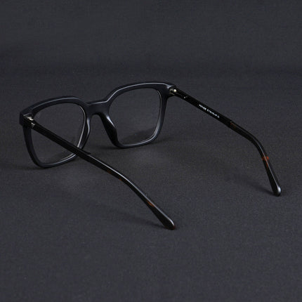 Voyage Apex Matt Black Square Eyeglasses for Men & Women - MG5378-C1