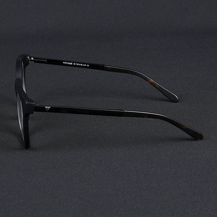 Voyage Apex Matt Black Square Eyeglasses for Men & Women - MG5378-C1