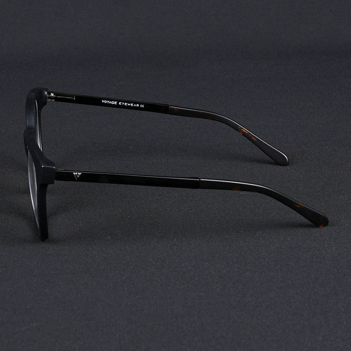 Voyage Apex Matt Black Square Eyeglasses for Men & Women - MG5378-C1