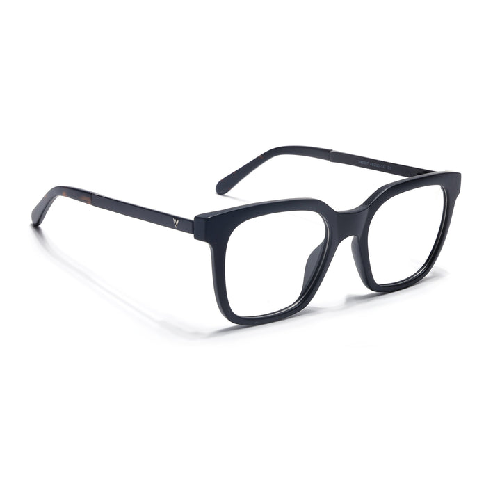 Voyage Apex Matt Black Square Eyeglasses for Men & Women - MG5378-C1