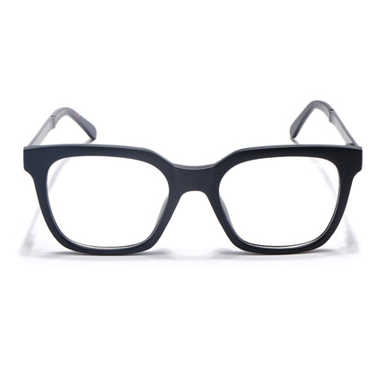 Voyage Apex Matt Black Square Eyeglasses for Men & Women - MG5378-C1
