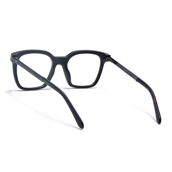 Voyage Apex Matt Black Square Eyeglasses for Men & Women - MG5378-C1