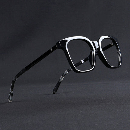 Voyage Apex Shine Black Square Eyeglasses for Men & Women - MG5379-C2