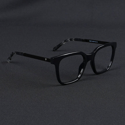 Voyage Apex Shine Black Square Eyeglasses for Men & Women - MG5379-C2