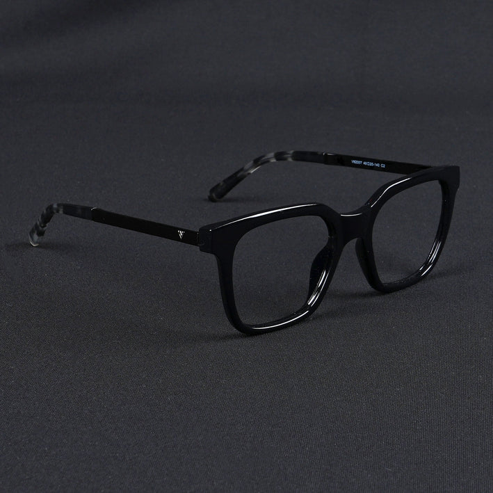 Voyage Apex Shine Black Square Eyeglasses for Men & Women - MG5379-C2