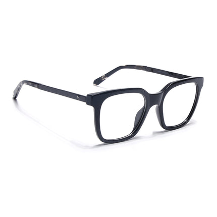 Voyage Apex Shine Black Square Eyeglasses for Men & Women - MG5379-C2